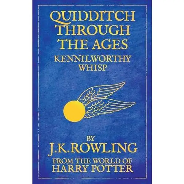 USED Book - Quidditch Through the Age by J. K. (writing as Kennilworthy Whisp) (introduction by Albus Dumbledore Rowling (Paperback) - english