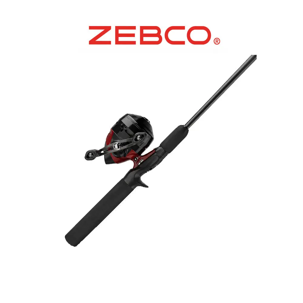 Zebco 404 602M Spincast Fishing Combo – 6ft 2-Piece Rod