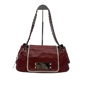 Pre-owned CHANEL FRANCE Crossbody Bags H1 Red 2.55 Shoulder Bag H02072