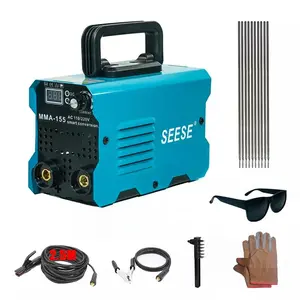 155Amp Digital  Arc Welder - Portable Stick Welder with Smart LED Display for AC 110/220V