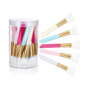 CHRISTMAS GIFT 20pc Silicone Mask Applicator Set with Case – Soft Brushes for Face Masks, Foundation, Lotion & Skincare