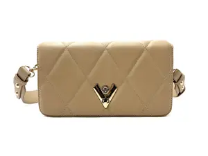 Valentino Orlandi Quilted Crossbody Bag