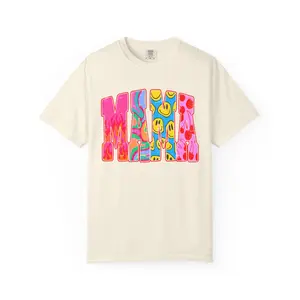 MAMA Retro Psychedelic Graphic Tee