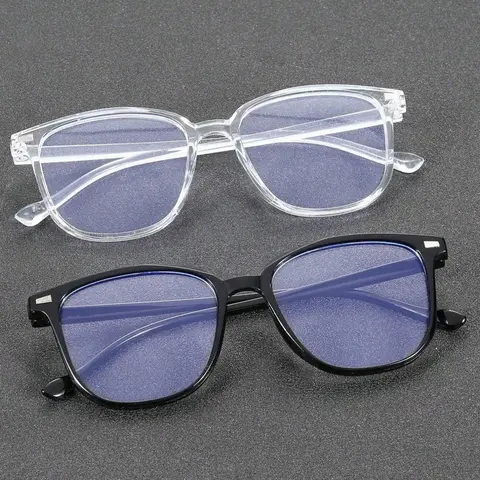 Modern Square Frame Glasses, Fashionable Frames Glasses, Square Frame Eyewear, Fashion Frame Eyeglasses, Stylish Square Frames, Trendy Casual Eyeglasses, Eyeglasses Frames, Suitable for School, Daily Life, Office, Reading, Phone Decoration