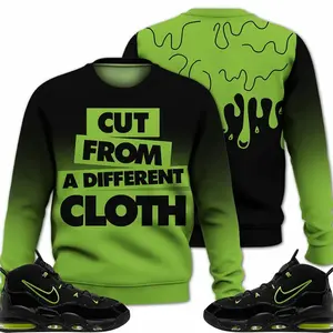 Uptempo 95 Black Volt Sweatshirt, Max Uptempo 95 Black Volt Outfits Shirt, Cut From A Different Cloth Streetwear Unisex Sneaker Matching Shirts