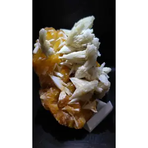 Shooting Star Scolecite & Honey Stilbite – Maharashtra, India – 1.3 lbs