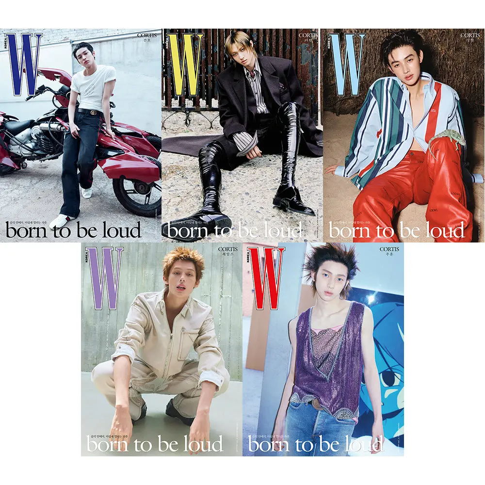 CORTIS W Korea Magazine June 2026 Vol 6 Korean Fashion Magazine Member Cover Collectible