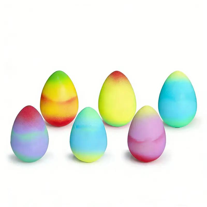 6pcs Hatching Growing Dinosaur Eggs with 6 Dinosaurs, Water-Activated Expansion Toy, Safe Fun Magic Transform Experience, Perfect for Easter & Birthday Gifts