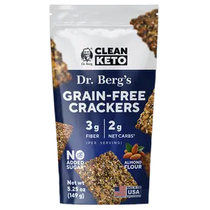 Dr. Berg’s Grain-Free Crackers Dr. Berg’s Grain-Free Crackers