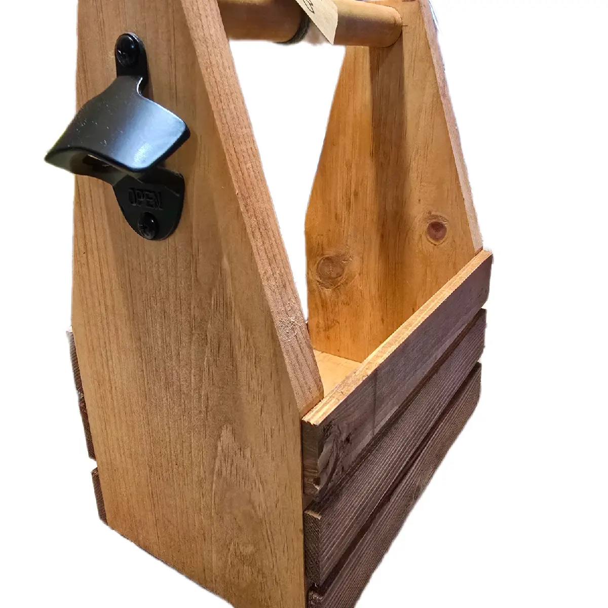 personalized beer caddy beer holder box Bottles Wooden Engraved