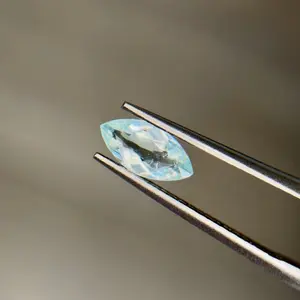0.62 ct Natural Paraiba Tourmaline Blue Green – Marquise Cut – Mozambique – AIG Certified