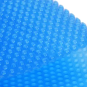 Garvee Solar Pool Cover 16×32FT, 14mil Rectangle Solar Blanket for Inground Pool and Above-Ground Swimming Pool, Blue