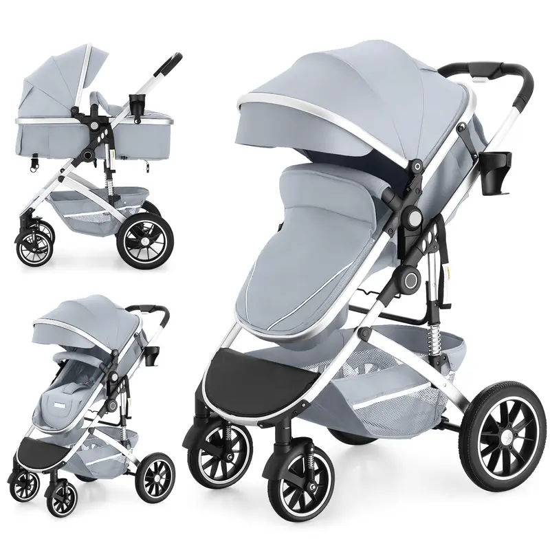 collapsing uppababy vista UPPAbaby VISTA V2 Stroller + Upper Adapters + RumbleSeat main image 0