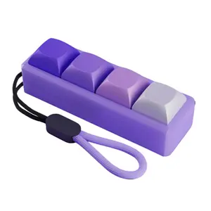 4 Key Mechanical Keyboard Keychain (Customize your own)