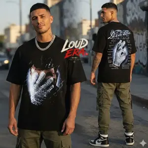 Drake 'Ice Man' Album Official Graphic For Team Drizzy High-Quality Cotton T-Shirt V3, Drake Drizzy Fan Graphic Tee, Ice-Man Album Merch Streetwear Graphic Shirt, Gift for Drake Fans Vintage Collector Tee. R9R