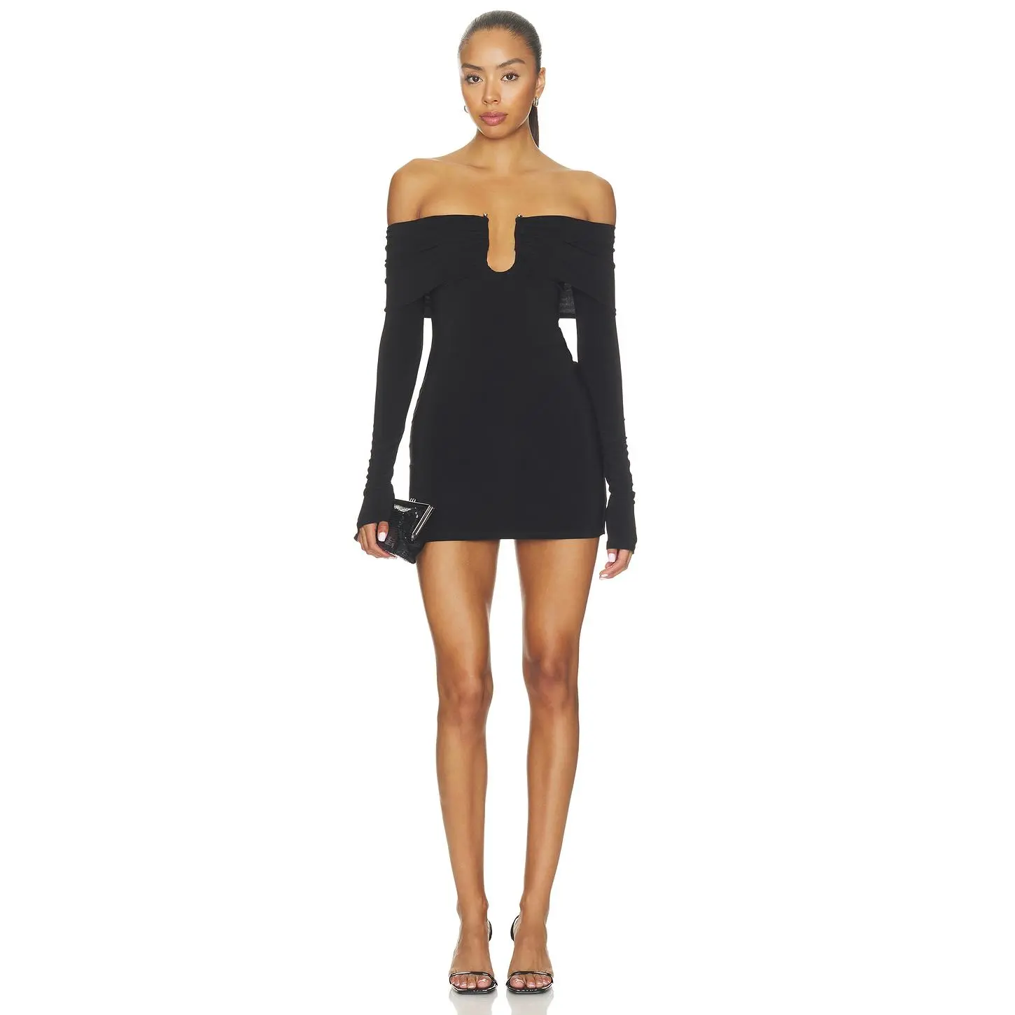 Lovers and Friends Averie Mini Dress in Black