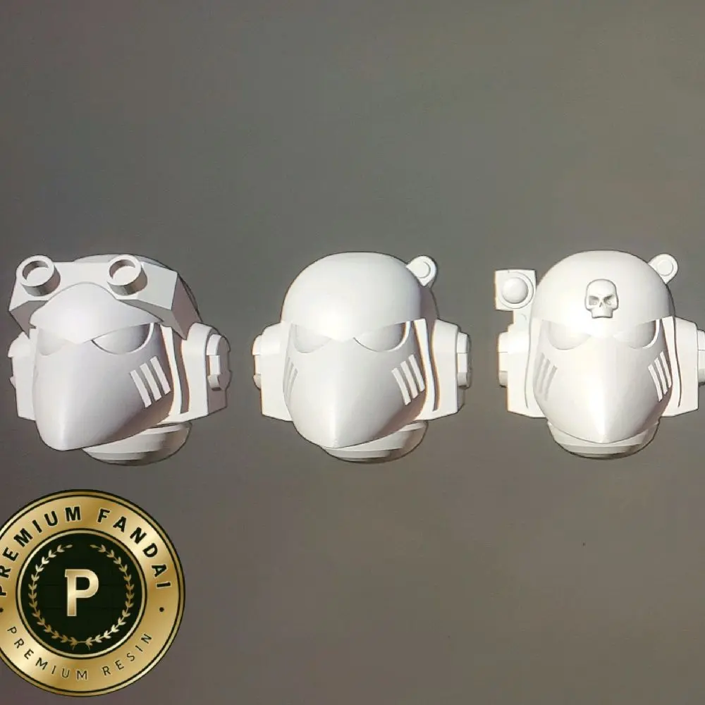 x5 Prime Marines Of Space Tactical Beaky Helmets