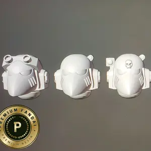 x5 Prime Marines Of Space Tactical Beaky Helmets