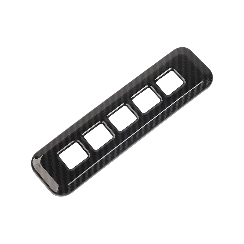 Carbon Fiber Door Password Lock Switch Button Frame Cover Trim, High-Quality UV-Resistant ABS Material Automotive Car Accessory for Ford F150 2015-2025 Vehicle Exterior tiktokshopspringglowup,summervibes Sticker For Cars Decal For Cars