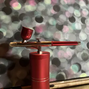 Airbrush with Mini Air Compressor Kit, 1 Set Airbrush Paint Sprayer with Accessories, Nail Art Tattoo Craft Cake Nano Fog Mist Sprayer, Paint Sprayer, Airbrush Paint Spray Tools