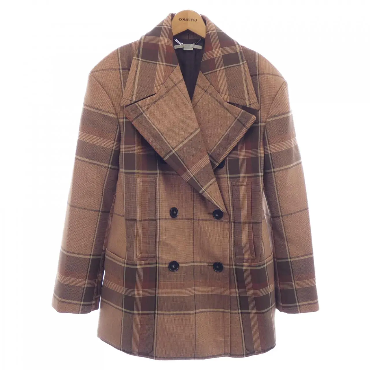 Pre-owned Stella McCartney Other Small Leather Goods Wool Coat