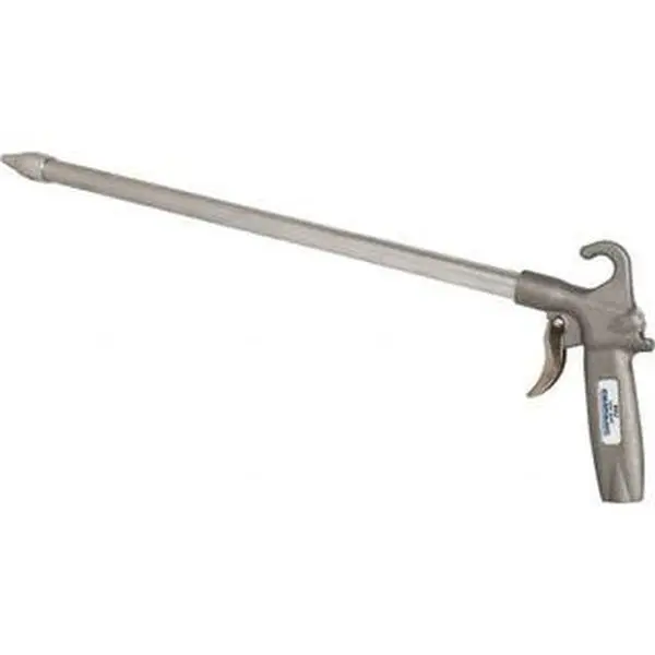 Guardair Whisper Jet Pistol Grip Blow Gun - 120 Max psi, 1/4 NPT, 18" Tube Length, Aluminum Construction, Model 80LJ018AA