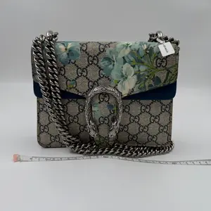 Pre-owned GUCCI Leather Crossbody Bags GG Supreme Dionysus Shoulder Bag GG28jx