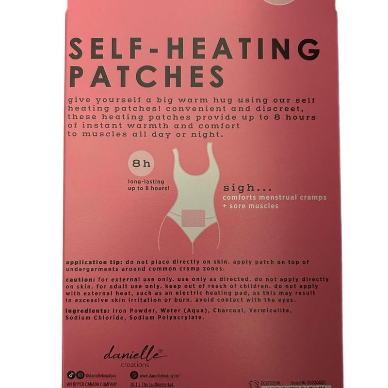 Self Heating Patches for ultimate comfort from menstrual cramps and sore muscles