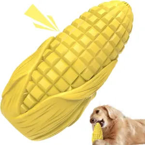 2025 Upgrade Dog Chew Toys for Aggressive Chewers, Idestructible Tough Durable Squeaky Interactive Dog Toys, Durable Dog Teeth Cleaning Toy for Medium Large Breeds, Corn Stick Toy, Pet Supplies for Medium Large Dogs