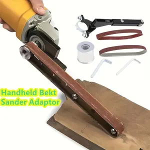 Angle Grinder Conversion Kit to Belt Sander – Attaches to Angle Grinder, Converts to Mini Belt Sander, for Metal Deburring, Wood Shaping and Surface Rust Removal