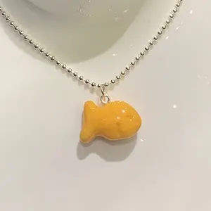 Goldfish necklace