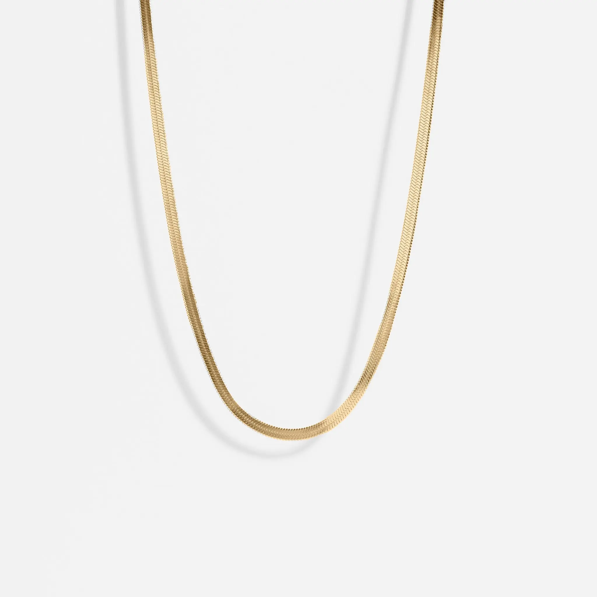 Everyday Jewell Herringbone Necklace