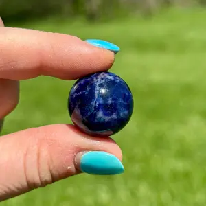 Sodalite Sphere - Polished Stone