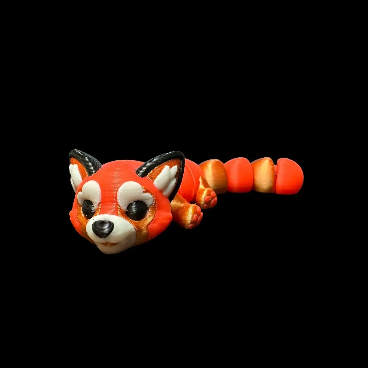 Red Panda Articulating Sculpture 3D Print