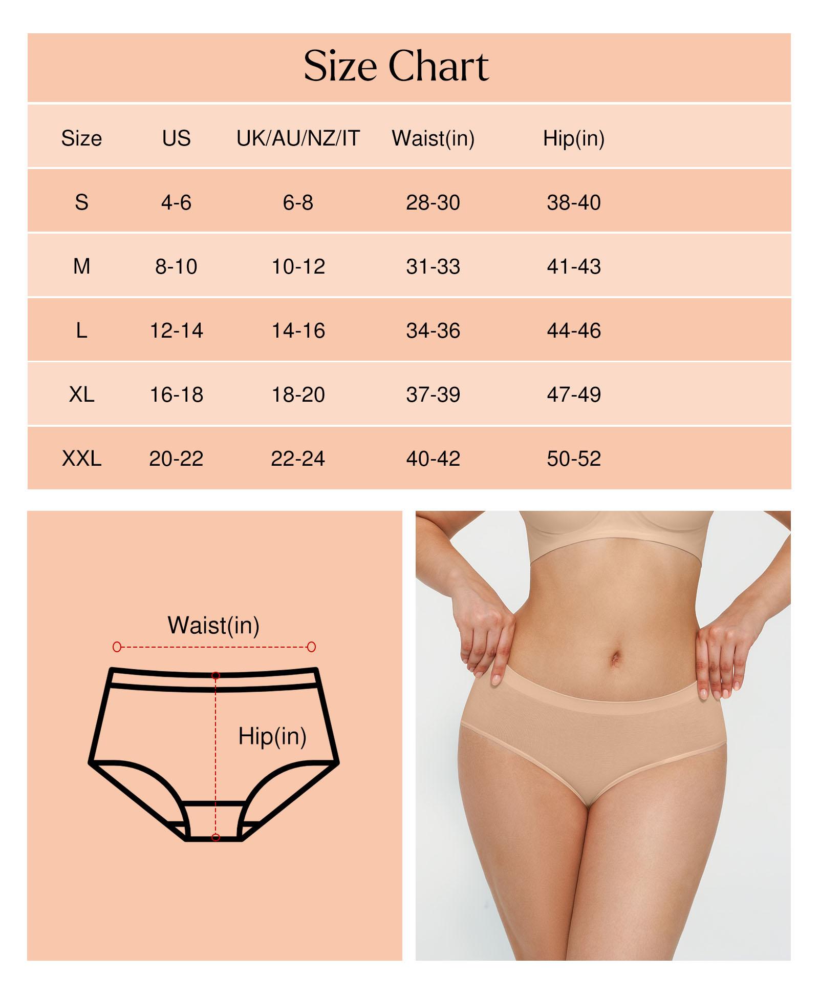 Popilush Mid-Waist Underwear - Seamless Full Coverage Panties for Women  Elegant Clothes-live Womenswear Elegance