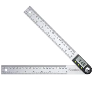 Digital Angle Protractor – Stainless Steel Multi-Ruler for Woodworking and Home Decoration, Measures Inside and Outside Angles