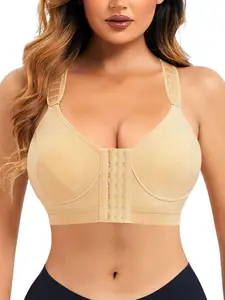 Women's Post-Surgery Compression Bra Top, High Elasticity Fabric, Adjustable Straps, 3D Cup Design, Comfortable Fit, Ideal for Recovery christmas push up bra