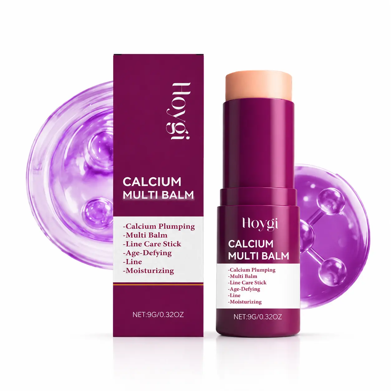 Moisturizing Multi Balm Stick for Face & Neck, Smooth Facial Care Stick for Dry-Looking Skin, Portable Daily Skin Care Balm, 1pc