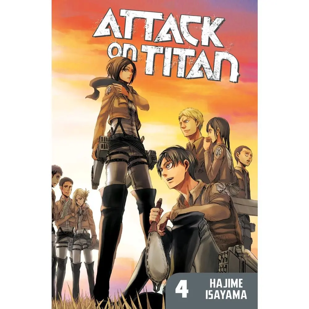 USED Book - Attack on Titan, Volume 4 by Isayama, Hajime (Paperback) - english