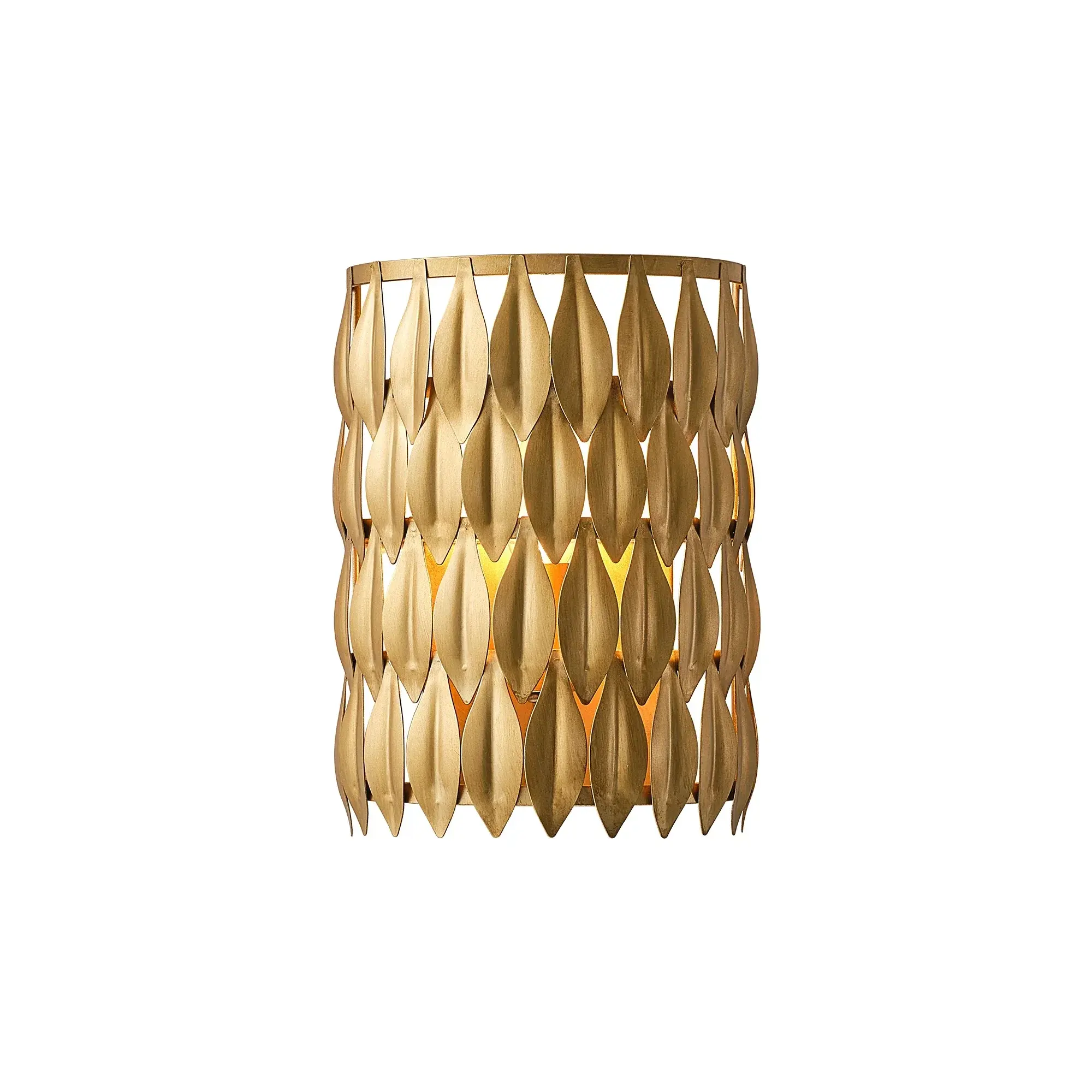 Elmer 1-Light Antique Gold Wall Sconce, Vintage Indoor Wall Mount Lighting Fixture for Bedroom Hallway Stairway