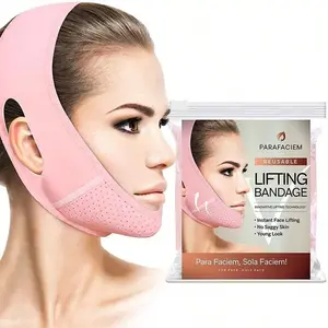 Facial V Face Bandage, Facial Lifting Bandage, Sleep Anti-wrinkle Nasolabial Folds Double Chin Facial Lifting Bandage, Skin Care Tool for Women, Facial Tools