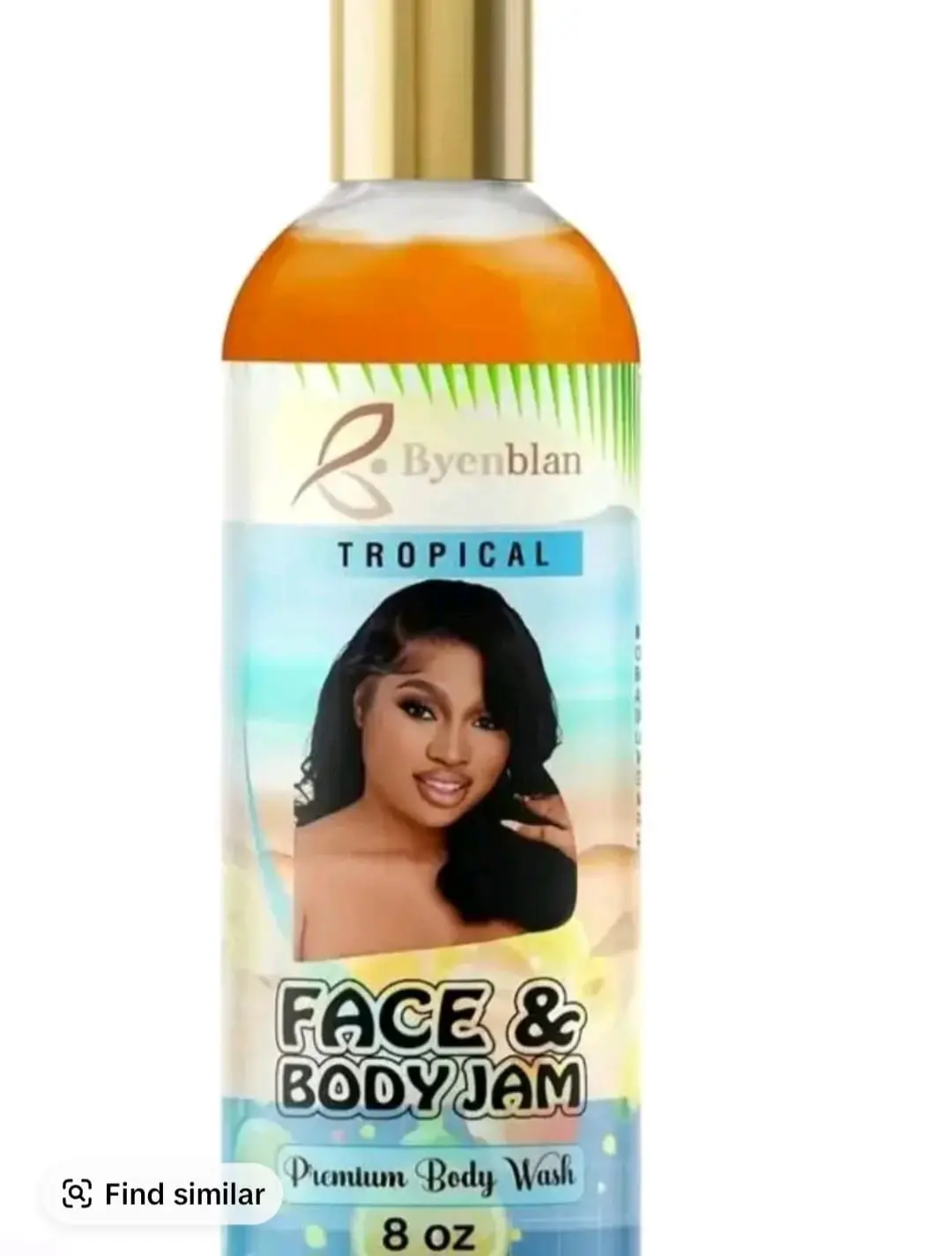Byenblan Tropical Face & Body Jam 8oz