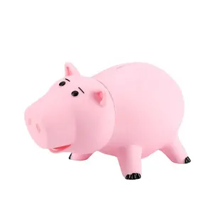 Cute Pig Plastic Coin Bank, Durable Savings Jar, Perfect Christmas and Birthday Gift for Girls and Boys