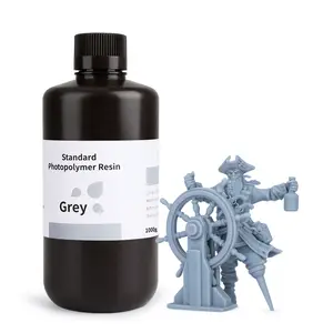 ELEGOO Standard 3D Printer Resin 1KG, Fast-Curing Photopolymer Resin for LCD/DLP/SLA Printers, 405nm UV-Curing Resin