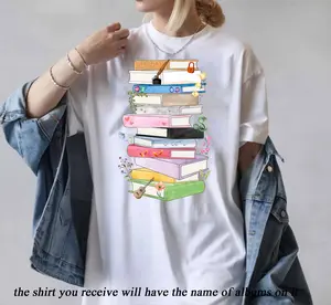 12 Albums Book Shirt, Book Lovers Shirt, Teacher Shirt, Fan Merch, Fan Shirt