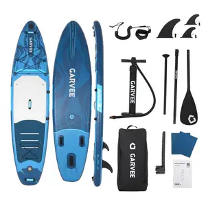 [FLASH SALE] Garvee Inflatable Stand Up Paddle Board (SUP) for All Skill Levels - 10'×30" & 10'6"×33" Ultra-Light Boards with Premium Paddle, Pump, Carry Bag & Non-Slip Deck for Youth & Adults