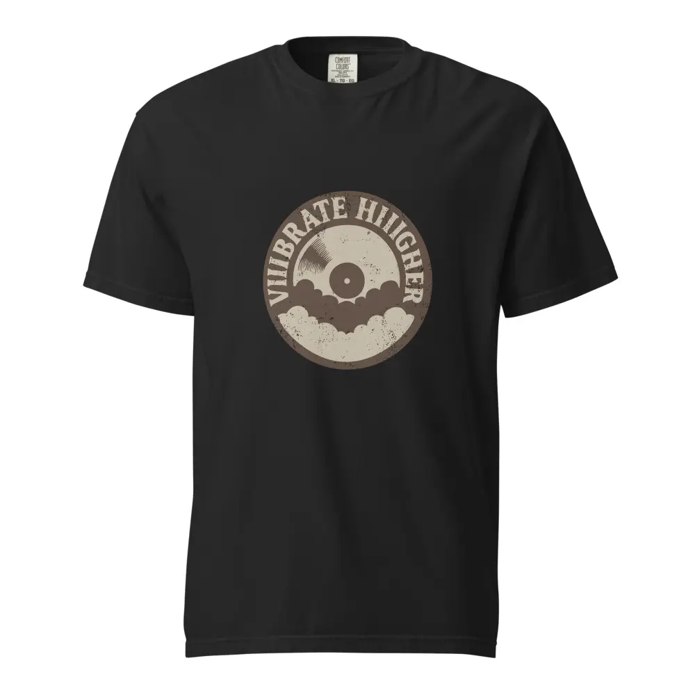 🔥 Viiibrate Hiiigher™ Vintage Vinyl Heavyweight Tee 🔥