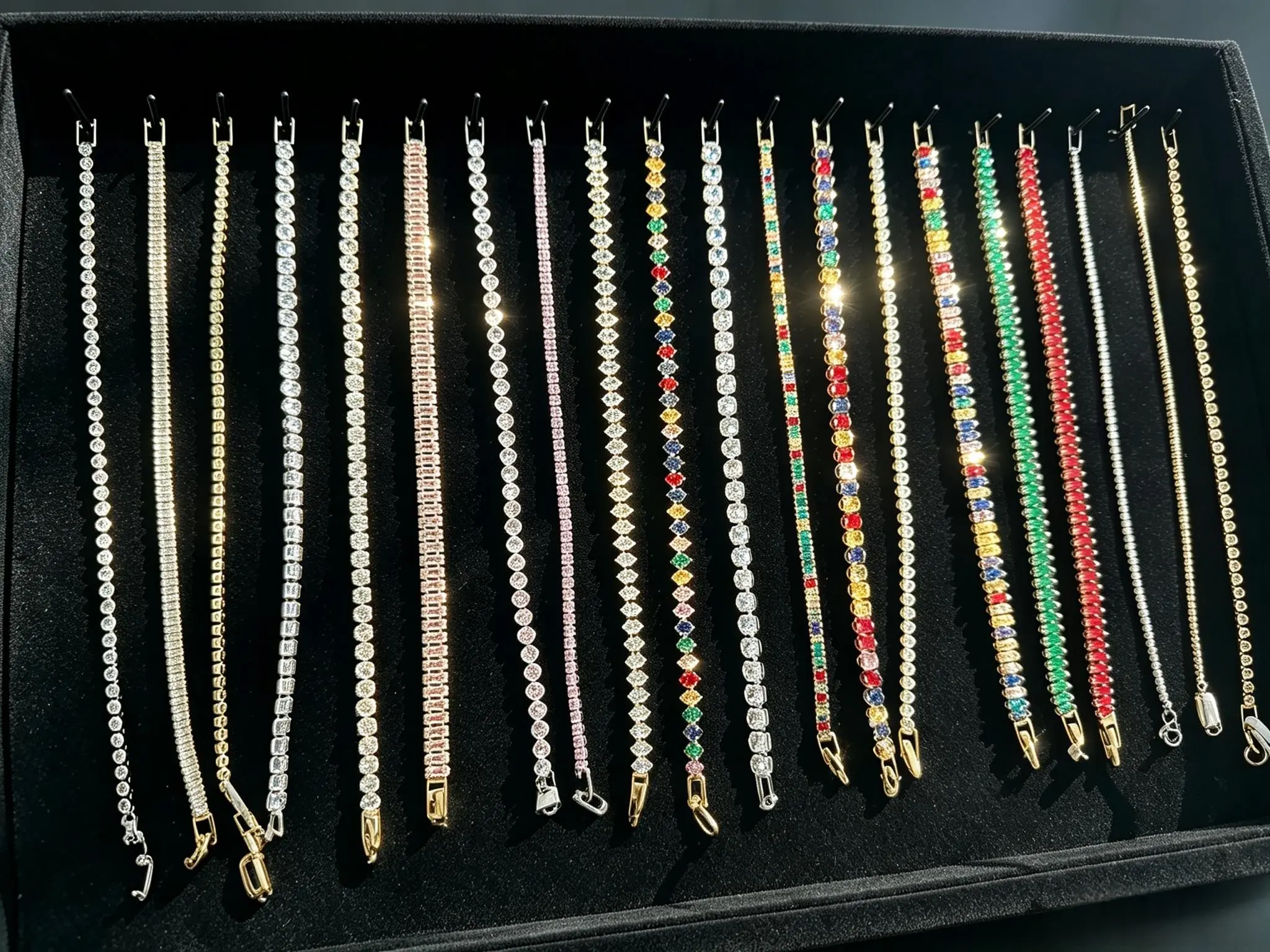 【Minora.Co】Limited Offer 1USD Cubic Zirconia Bracelet Adjustable Fashion Ornament