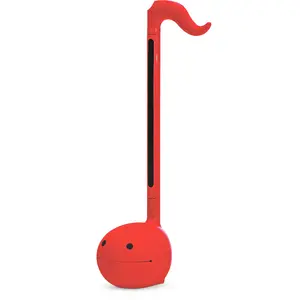 Otamatone Regular Colors [Red] - Japanese Musical Instrument Electronic Synthesizer - Maywa Denki Studio - Fun Gift for Children, Teens, Adults