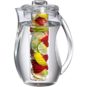 Prodyne FI3 Acrylic Fruit Infusion Pitcher 2.9qt Removeable